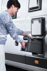 Kazetová dvířka Thetford Modell 3 -  černá